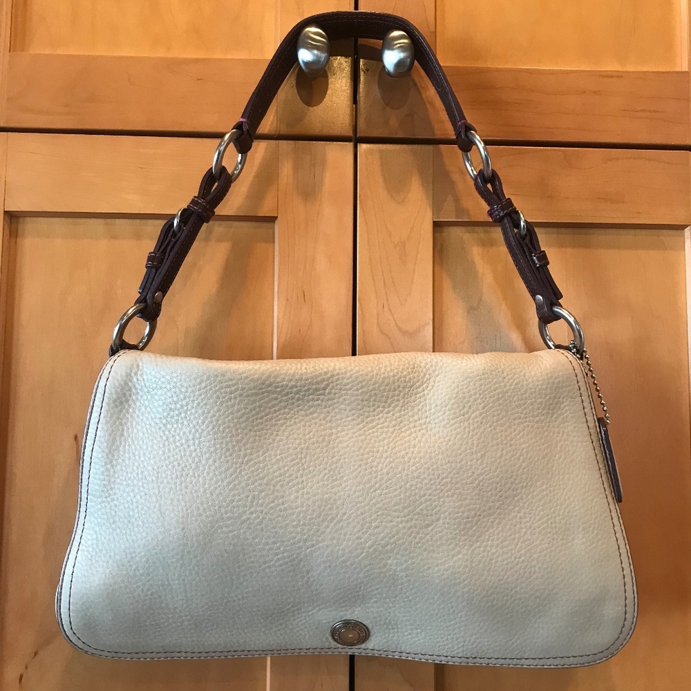 Gently Loved Vintage Coach Shoulder Bag